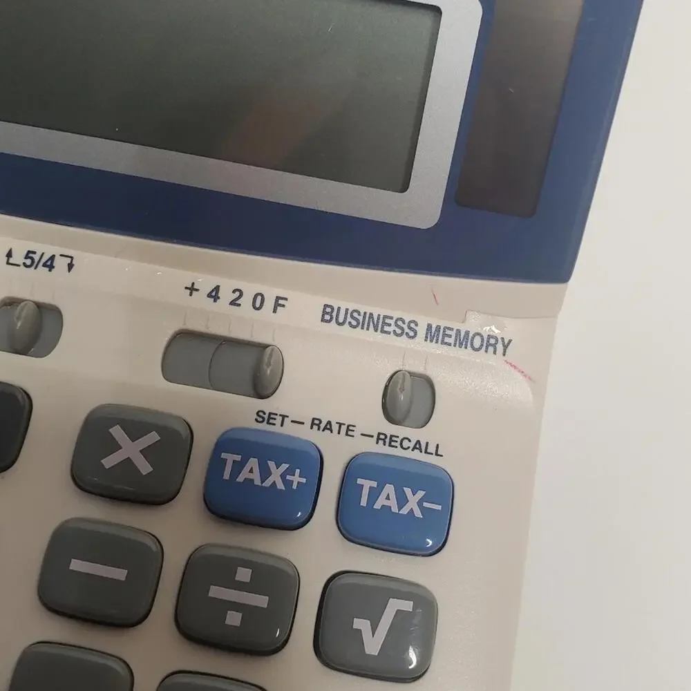 Canon TX-220TS Tax and Business 12Digit Calculator Tested
